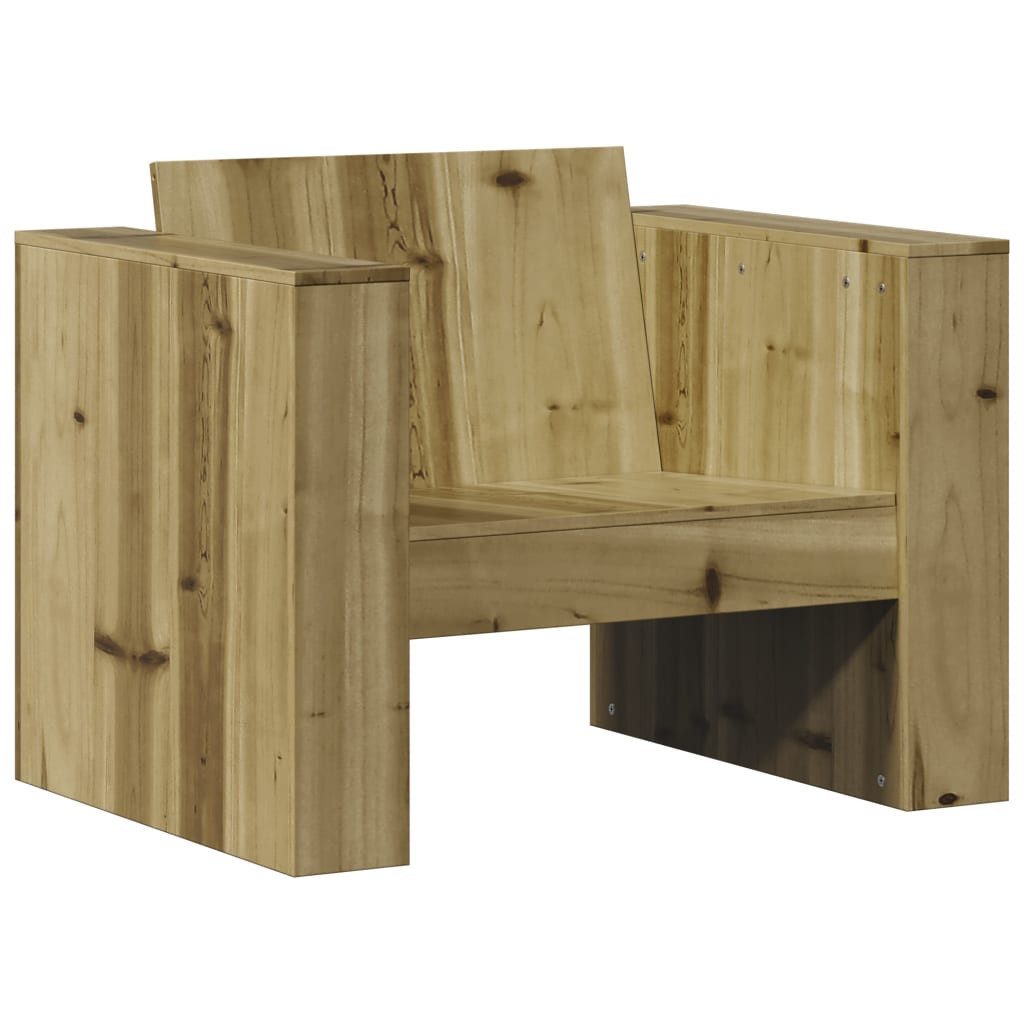 vidaXL Loungesofa Gartensessel 79x60x62 cm Kiefernholz günstig online kaufen