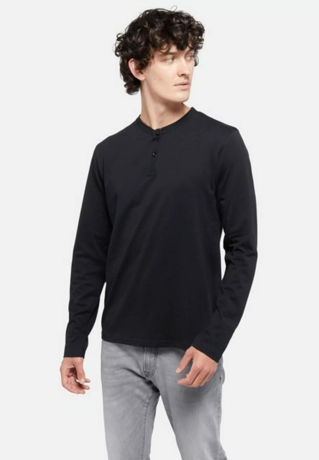 Lawrence Grey Langarmshirt Henley-shirt Langarm günstig online kaufen