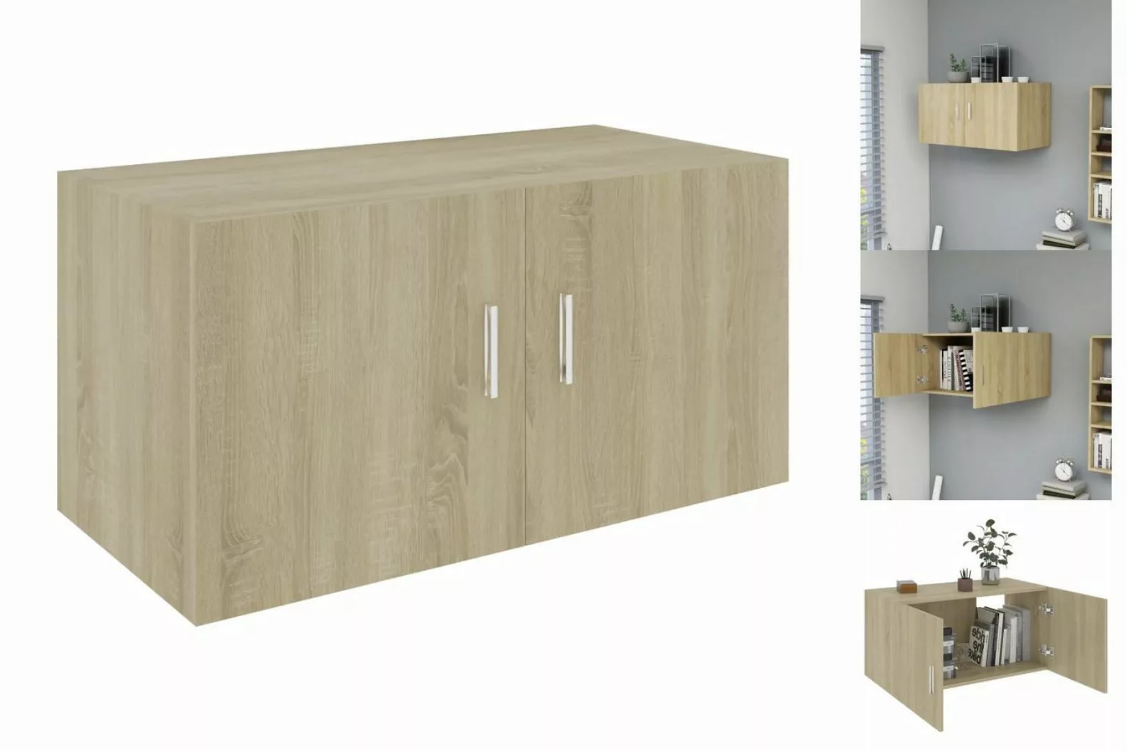 vidaXL Hängeschrank Hängeschrank Wandschrank Sonoma-Eiche 80 x 39 x 40 cm S günstig online kaufen