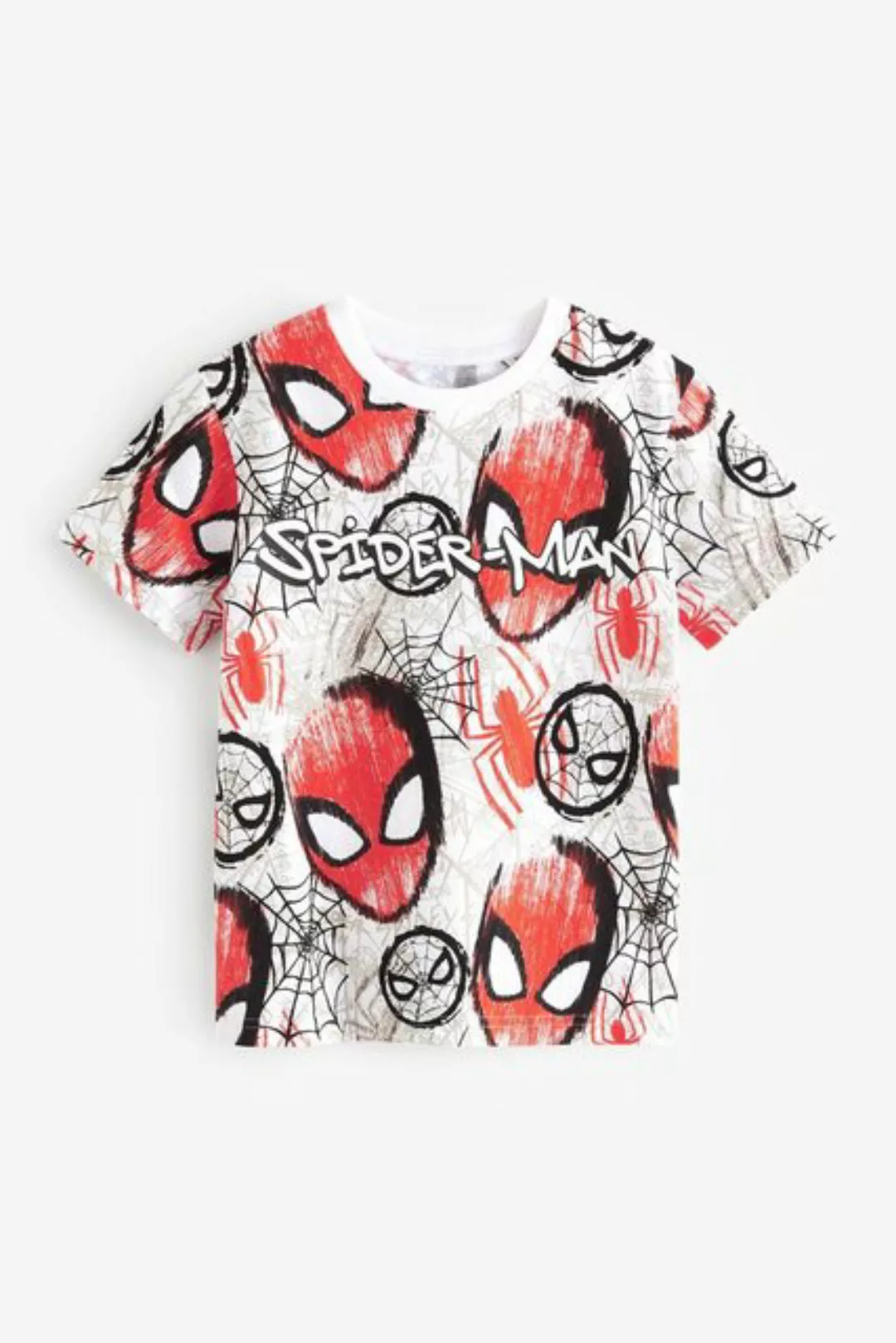 Next T-Shirt Spider-Man T-Shirt mit kurzen Ärmeln (1-tlg) günstig online kaufen