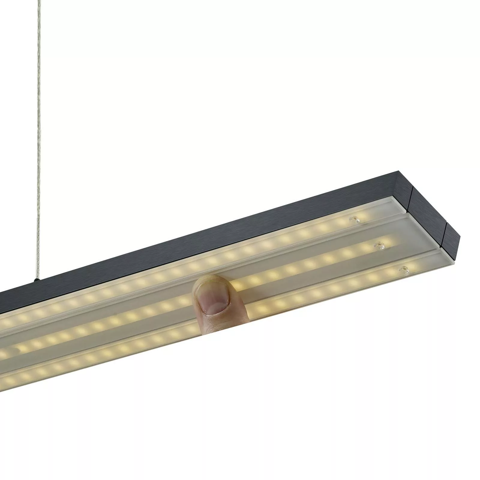 BANKAMP Lightline V2 Pendellampe anthrazit günstig online kaufen