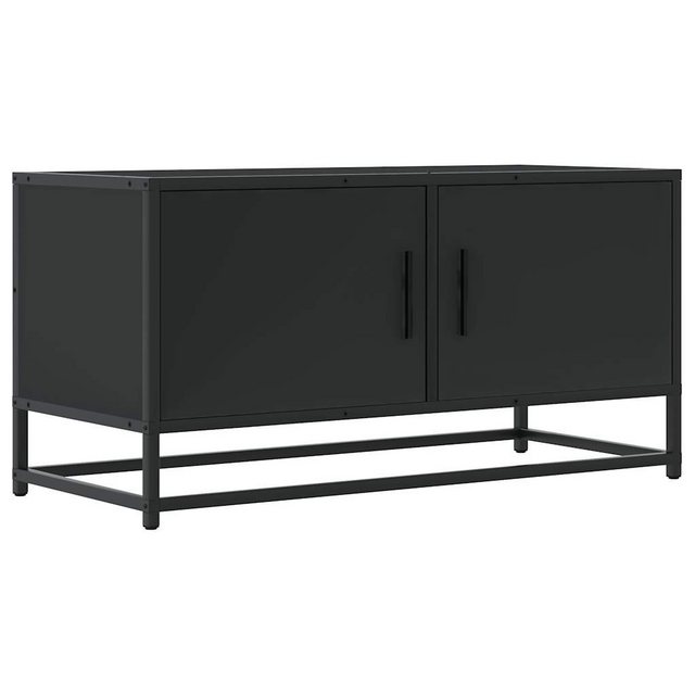 vidaXL TV-Schrank TV-Schrank Schwarz 80x34,5x40 cm Holzwerkstoff und Metall günstig online kaufen