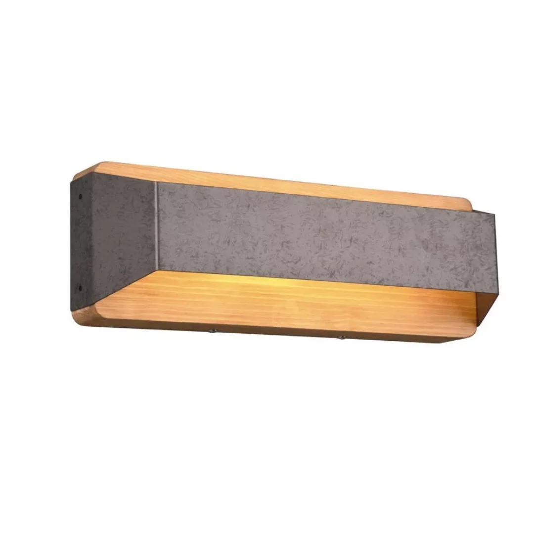 LED Wandleuchte Arino in Nickel 2x 6,75W 1500lm günstig online kaufen