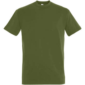 Sols  T-Shirt IMPERIAL camiseta color Caqui Oscuro-100% algodón semi-peinad günstig online kaufen