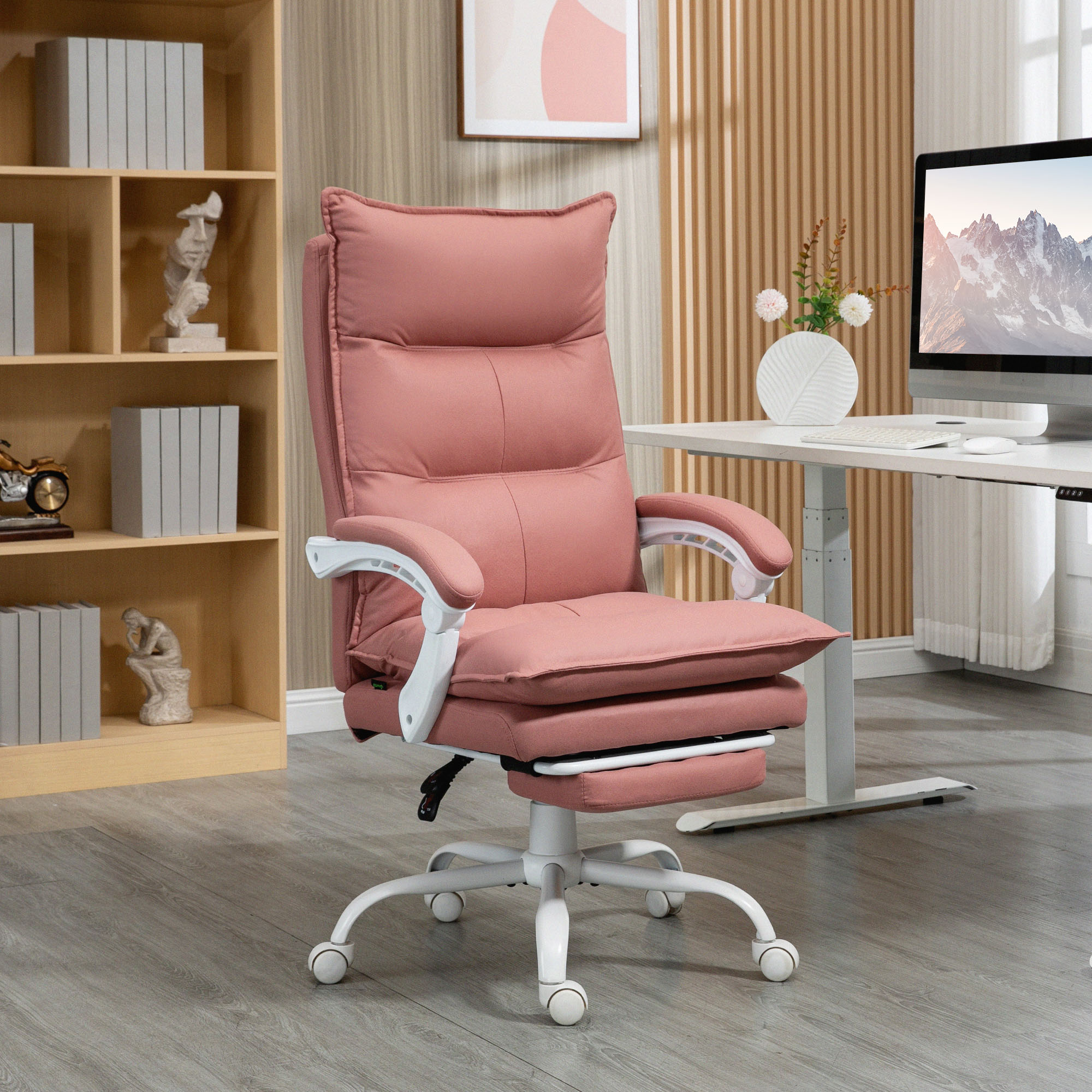 Vinsetto Bürostuhl mit Massagefunktion und Heizung, Bürostuhl, ergonomische günstig online kaufen
