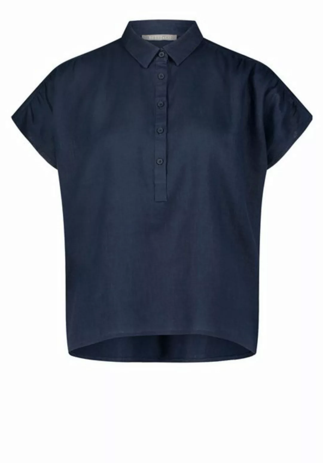 Betty&Co Blusenshirt Bluse Lang 1/2 Arm, Navy Blue günstig online kaufen