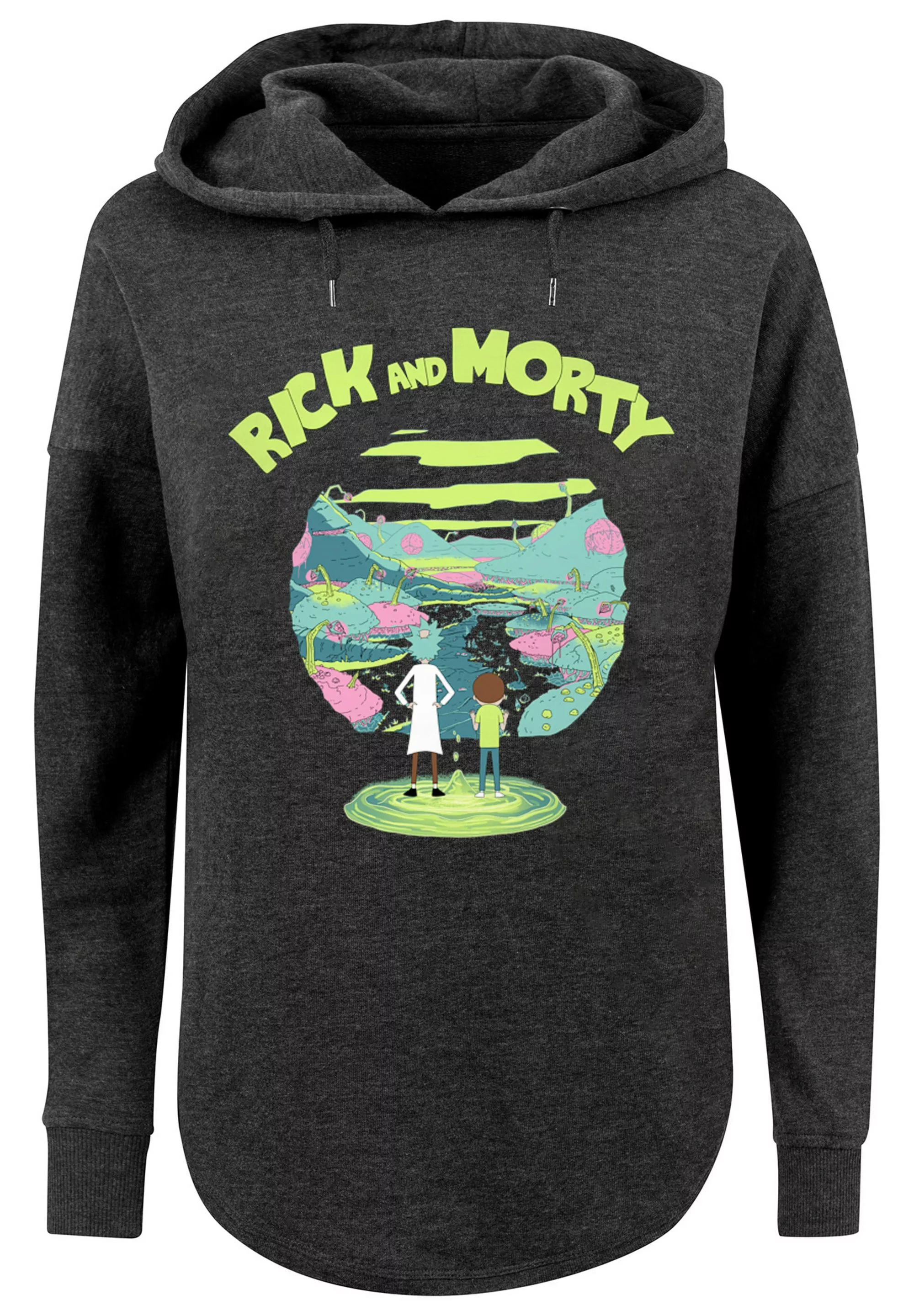 F4NT4STIC Kapuzenpullover "Rick und Morty", Print günstig online kaufen