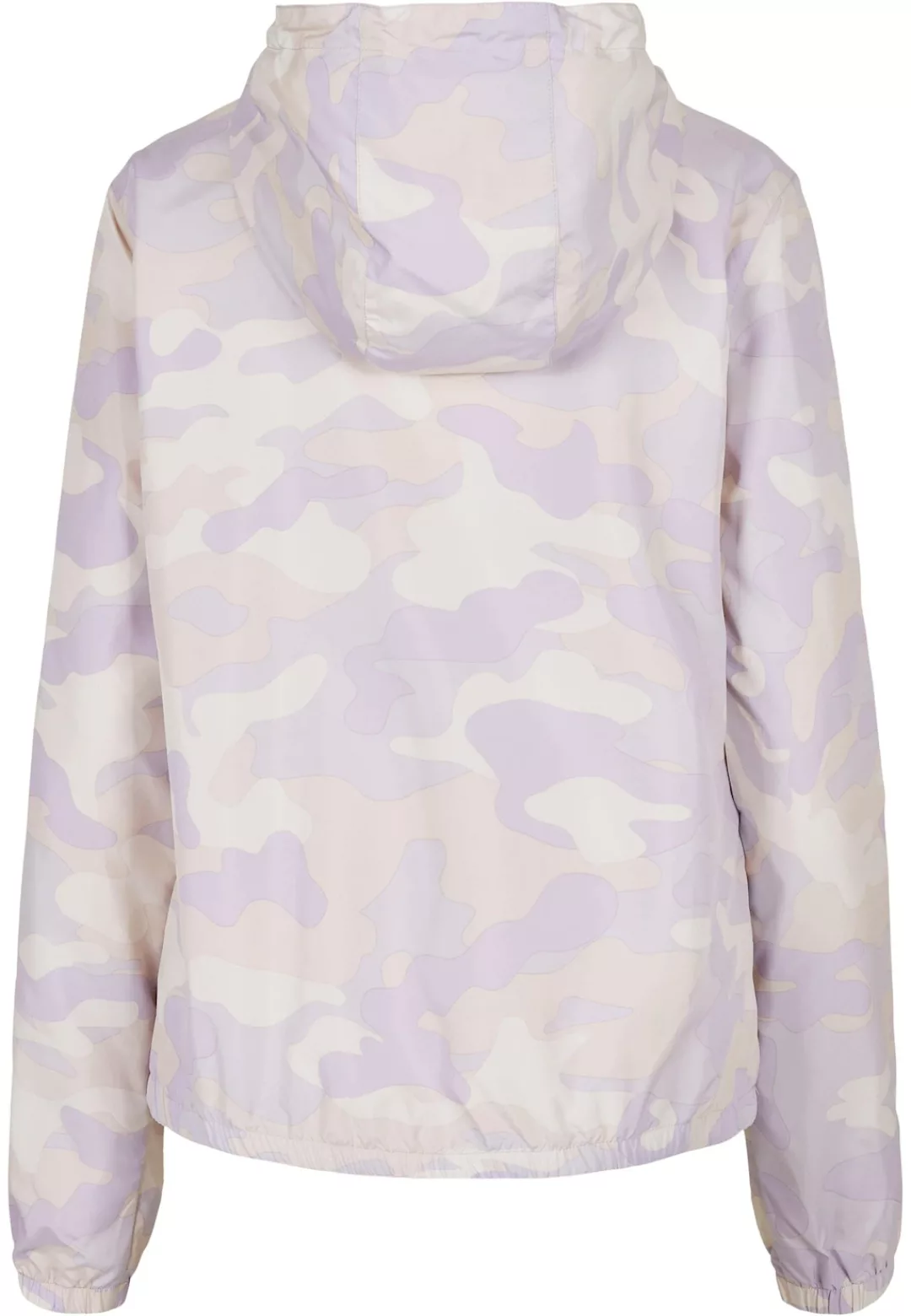 URBAN CLASSICS Windbreaker "Urban Classics Damen Ladies Camo Pull Over Jack günstig online kaufen