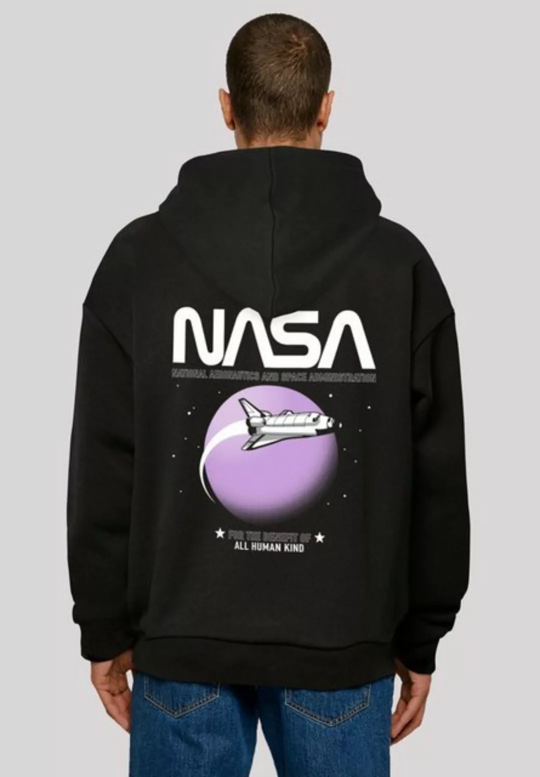 F4NT4STIC Kapuzenpullover NASA Shuttle Orbit Space Print günstig online kaufen