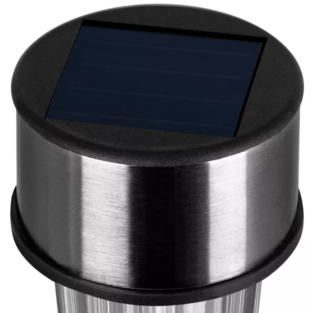 LED Solarleuchte 24er-Set Edelstahl 36,5cm günstig online kaufen