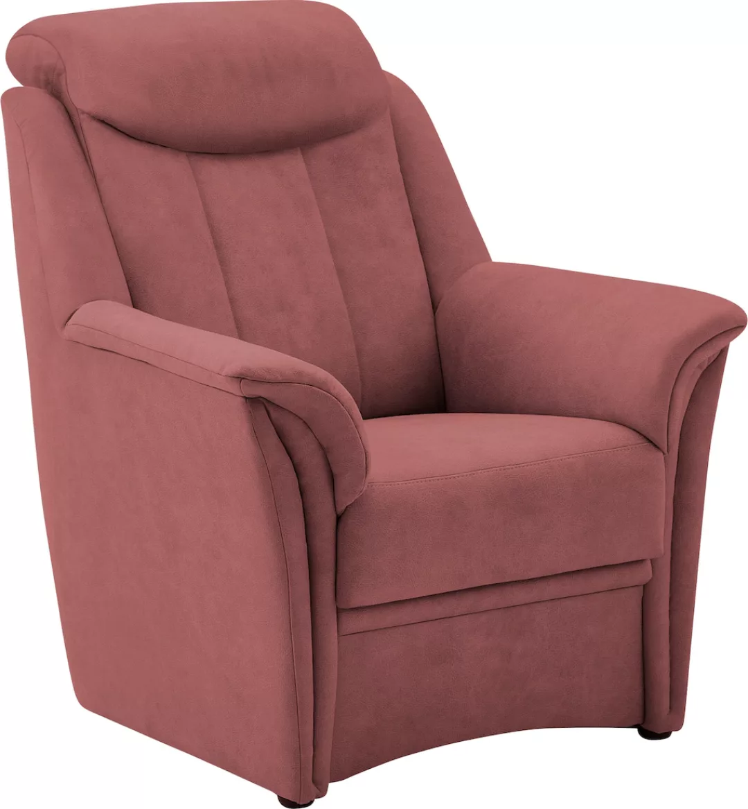 VILLA BECK Sessel "Lugano", inklusive Kopfteilverstellung, in Sitzhöhe 46 c günstig online kaufen