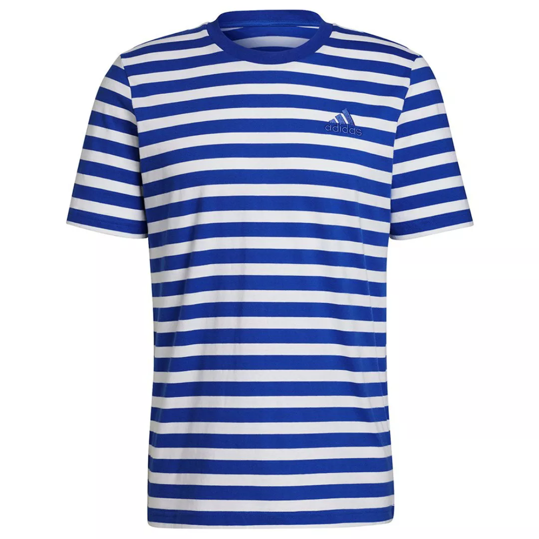 Adidas Srtipy Sj Kurzarm T-shirt M Bold Blue / White günstig online kaufen