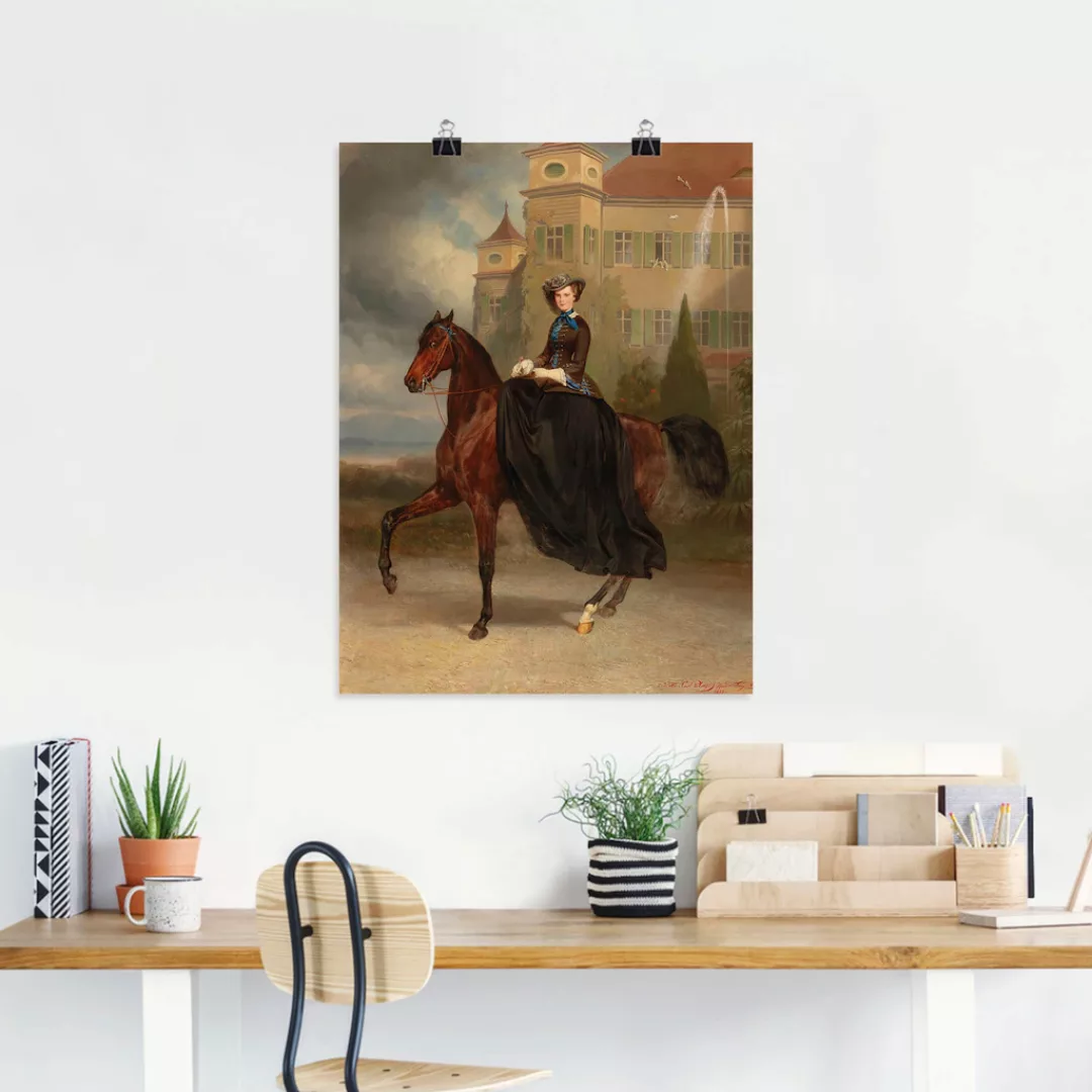 Artland Wandbild "Kaiserin Elisabeth von Österreich", Historische Persönlic günstig online kaufen