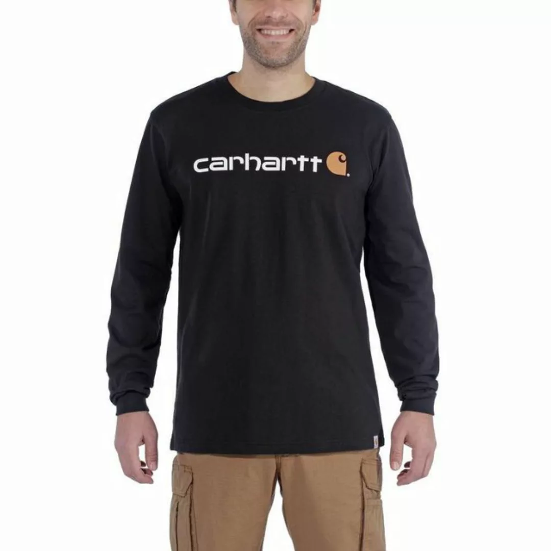 Carhartt Longsleeve Logo Schwerer Jersey günstig online kaufen