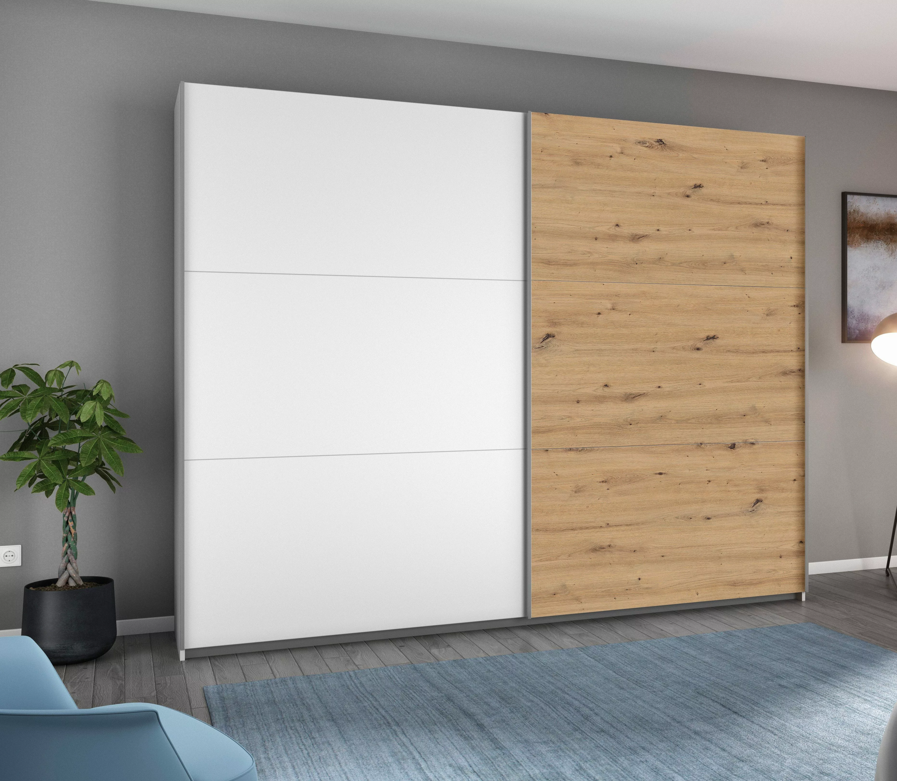 rauch Schwebetürenschrank "AURELIO Kleiderschrank Garderobe TOPSELLER", 3 v günstig online kaufen