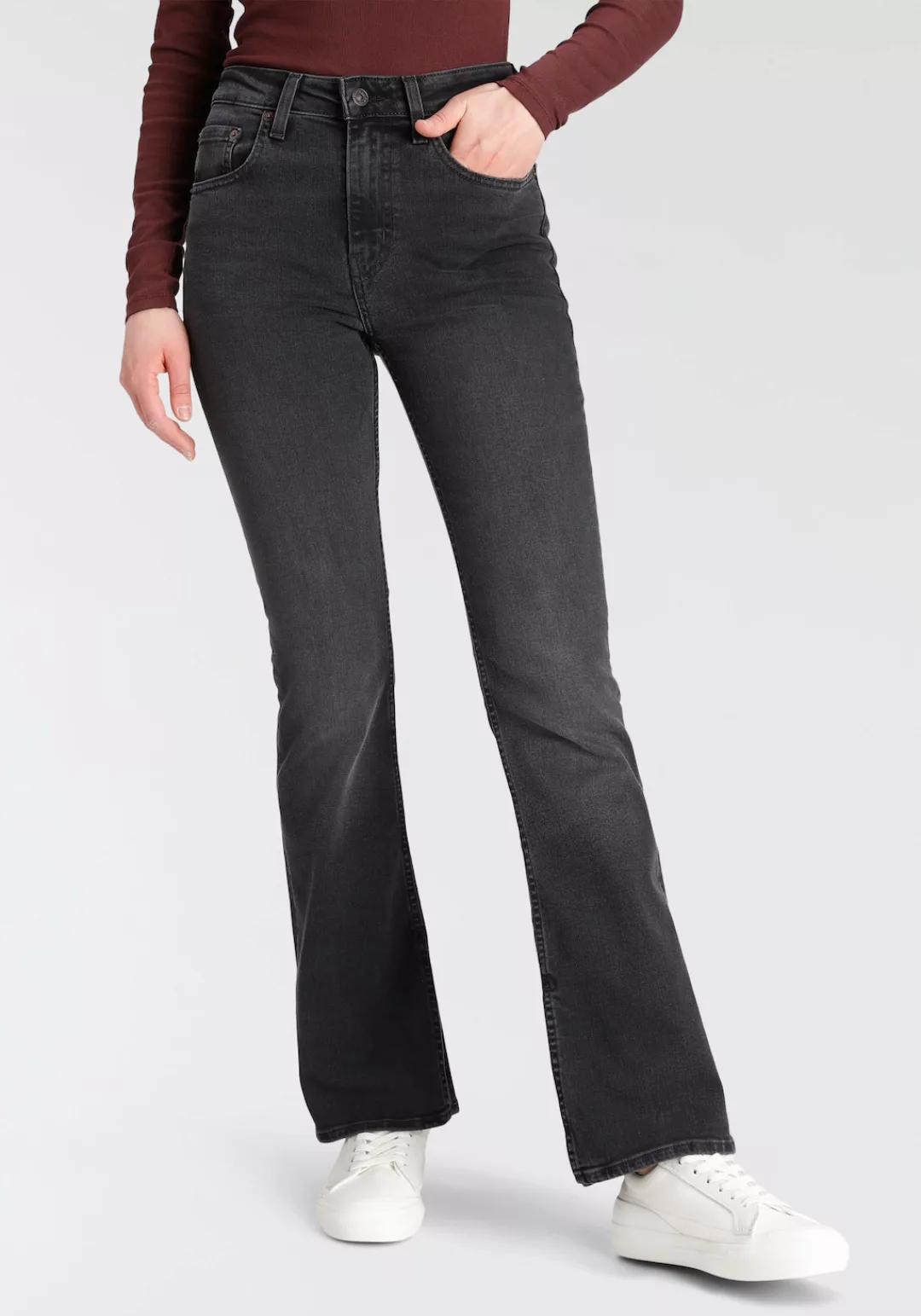 Levi's® Bootcut-Jeans 725 High-Rise Bootcut mit Schlitz günstig online kaufen