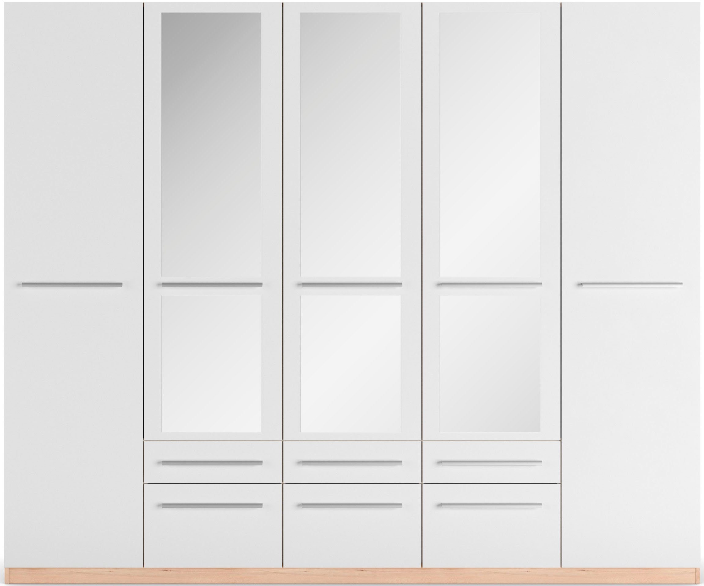 priess Kleiderschrank "Schrank Garderobe Wäscheschrank Barcelona in 5 Breit günstig online kaufen