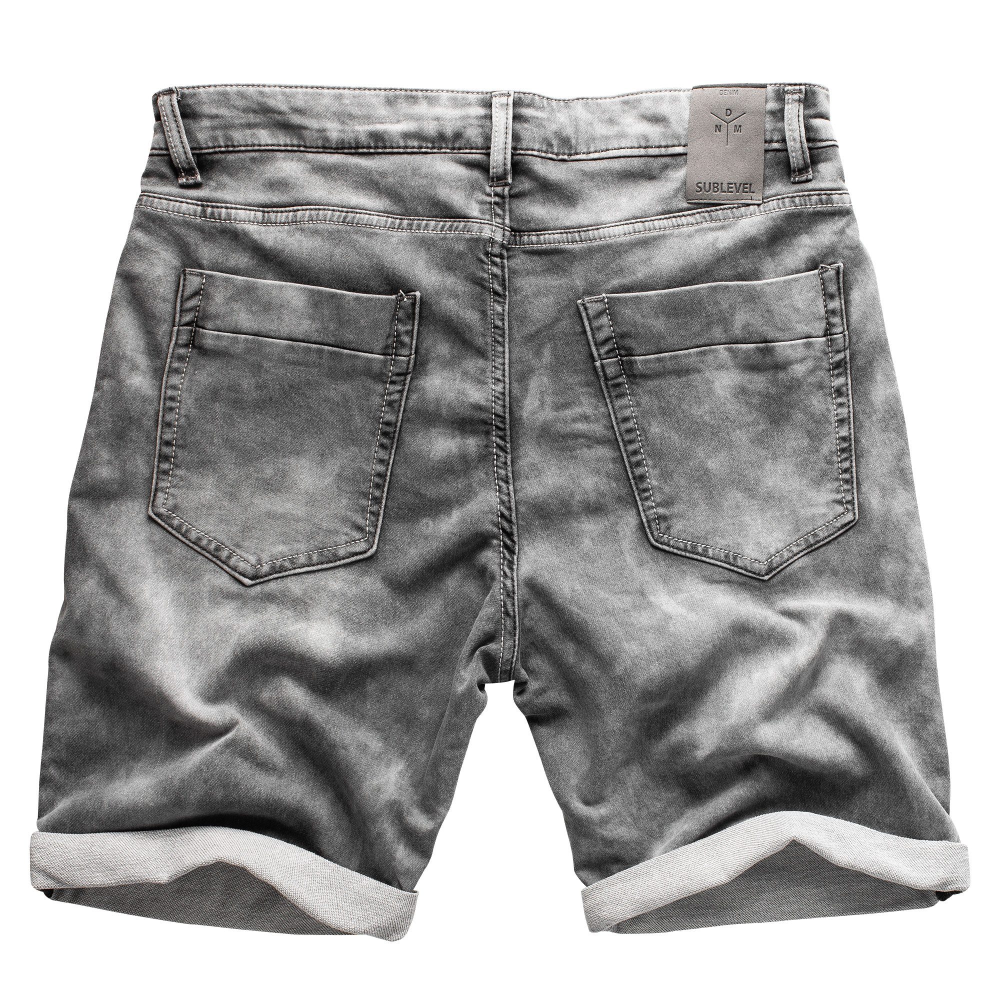 SUBLEVEL Shorts Sweat Shorts Jeans Kurze günstig online kaufen