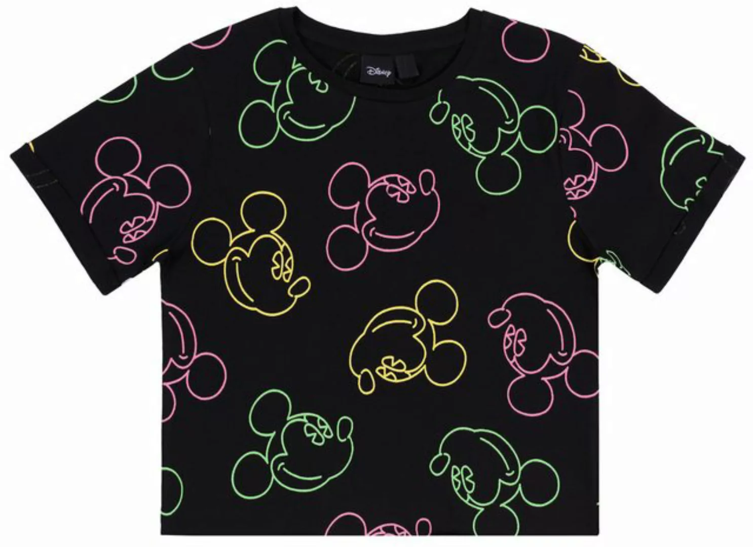 Sarcia.eu Kurzarmshirt Schwarzes T-Shirt, Top Mickey Mouse DISNEY XXS günstig online kaufen