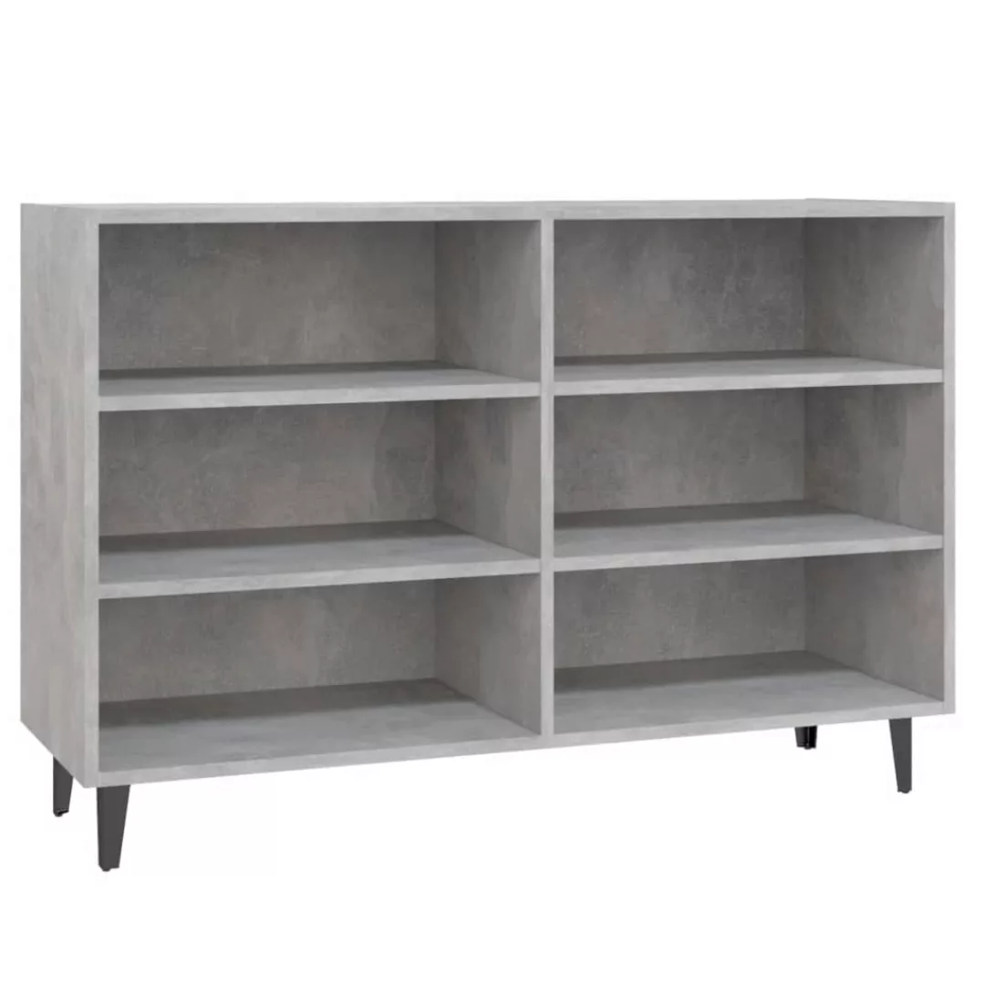 Sideboard Betongrau 103,5x35x70 Cm Spanplatte günstig online kaufen