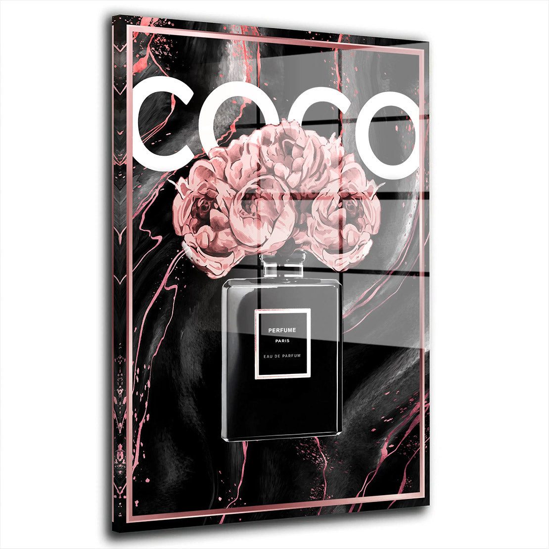 Artedinoi Acrylglasbild Parfüm Coco Style Flasche günstig online kaufen