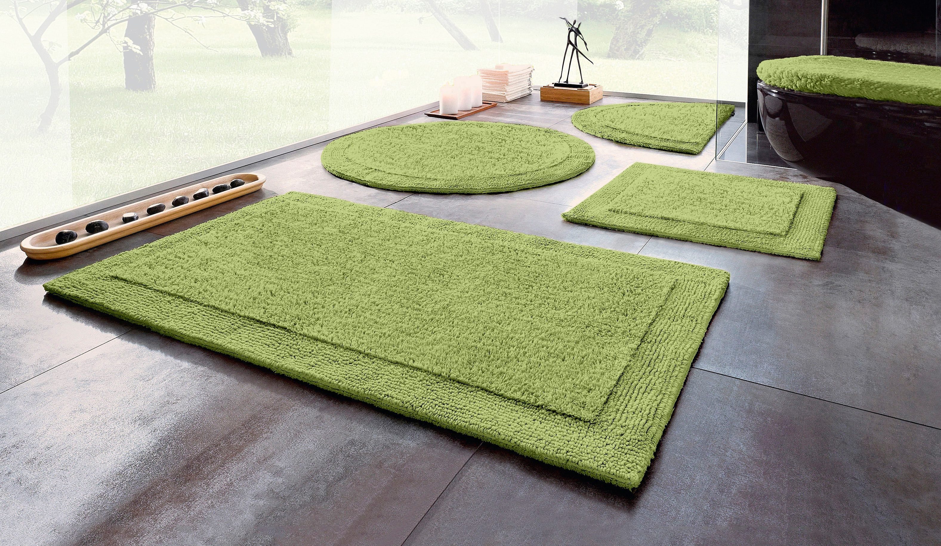 my home Badematte Kapra, Badvorleger, Badezimmer günstig online kaufen