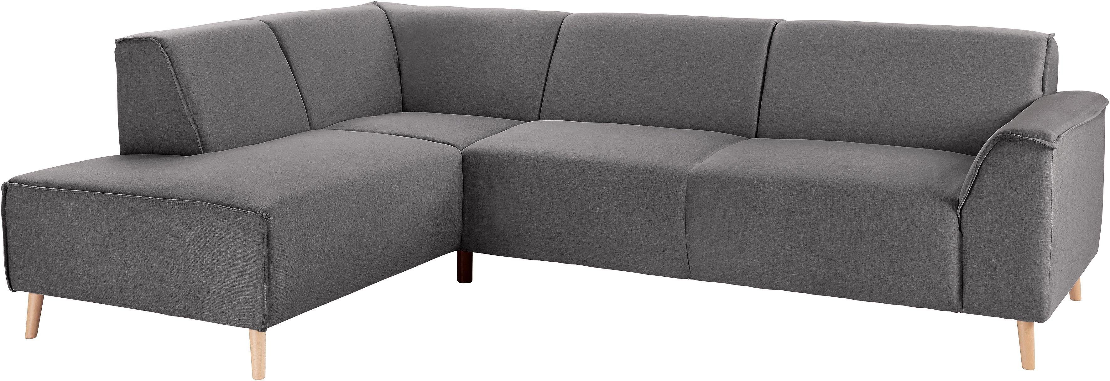 andas Ecksofa "Janek Scandic Design, elegant und zeitlos, L-Form", mit Fede günstig online kaufen