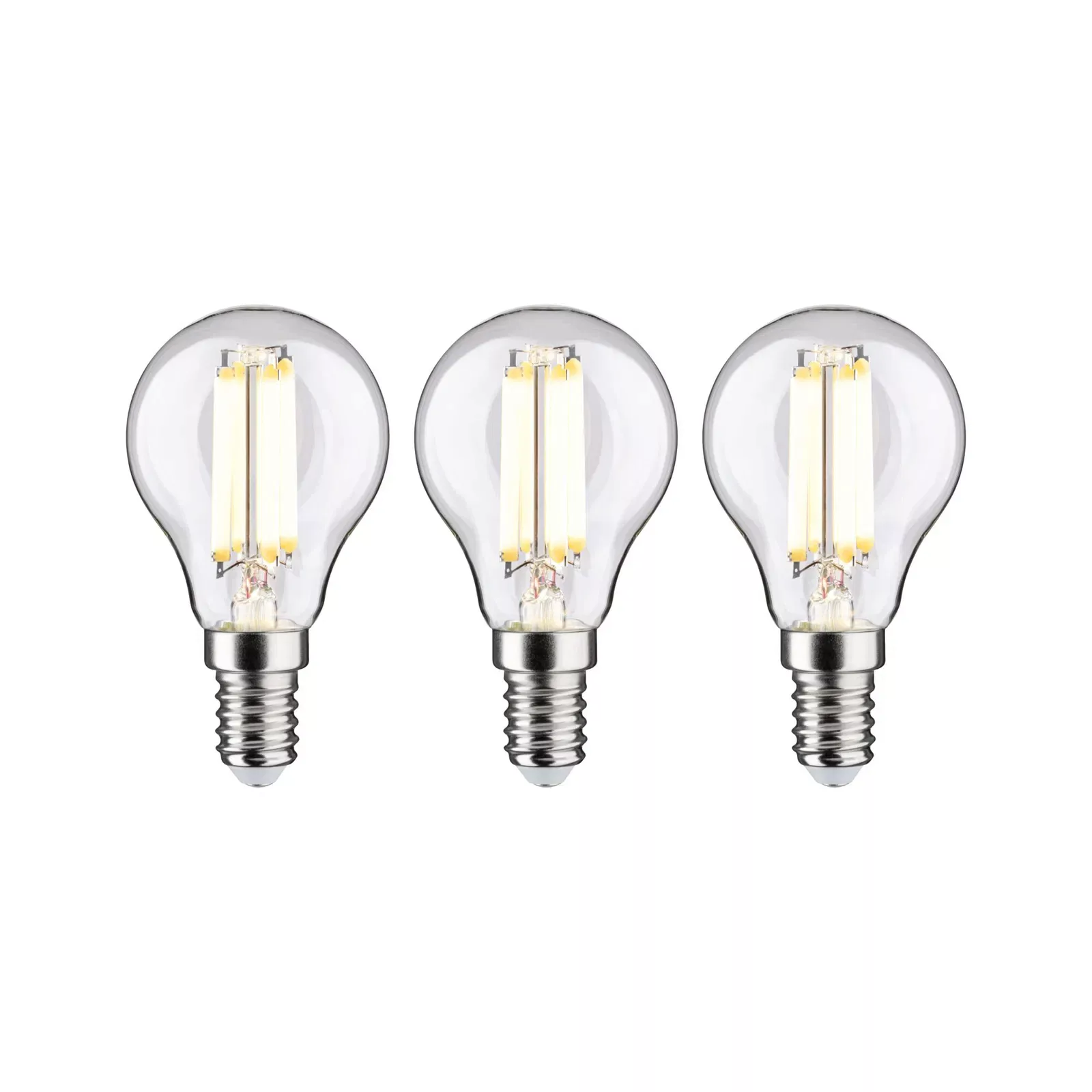 Paulmann LED-Leuchtmittel »Eco-Line Filament 230V LED Tropfen E14 3er-Pack günstig online kaufen