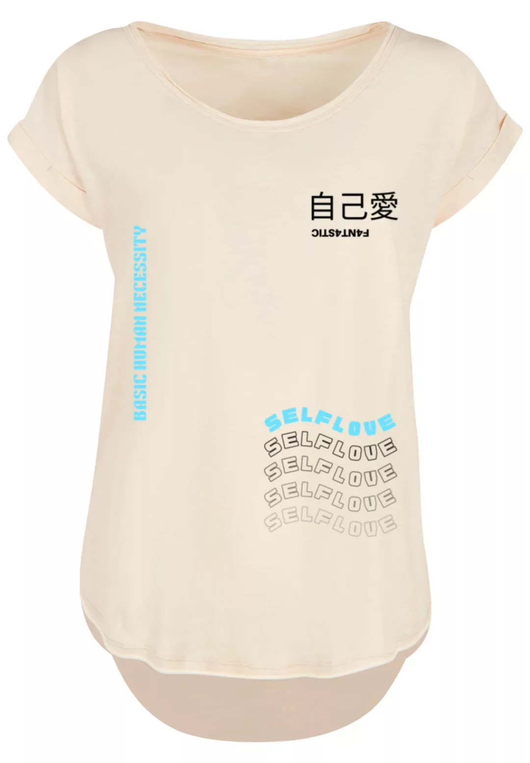 F4NT4STIC T-Shirt "Self Love LONG TEE", Print günstig online kaufen