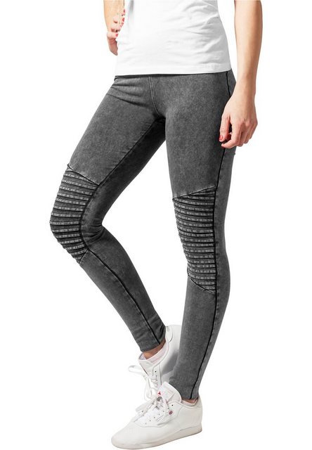 URBAN CLASSICS Leggings TB1056 - Ladies Denim Jersey Leggings darkgrey 3XL günstig online kaufen