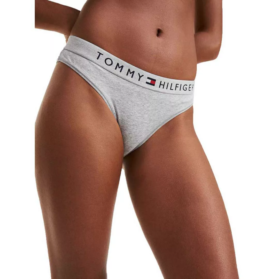 Tommy Hilfiger Underwear Logo Waistband Knickers Slip L Grey Heather günstig online kaufen