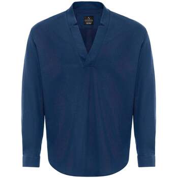 Antioch  Hemdbluse Simone Regular Fit V-Neck Shirt günstig online kaufen
