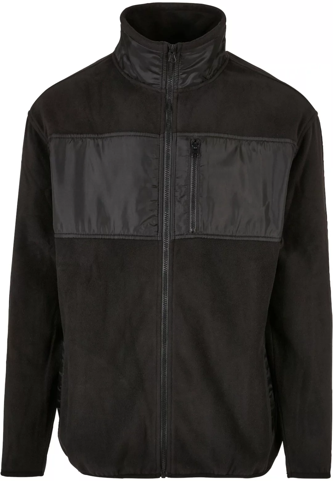 URBAN CLASSICS Fleecejacke "Urban Classics Herren Patched Micro Fleece Jack günstig online kaufen