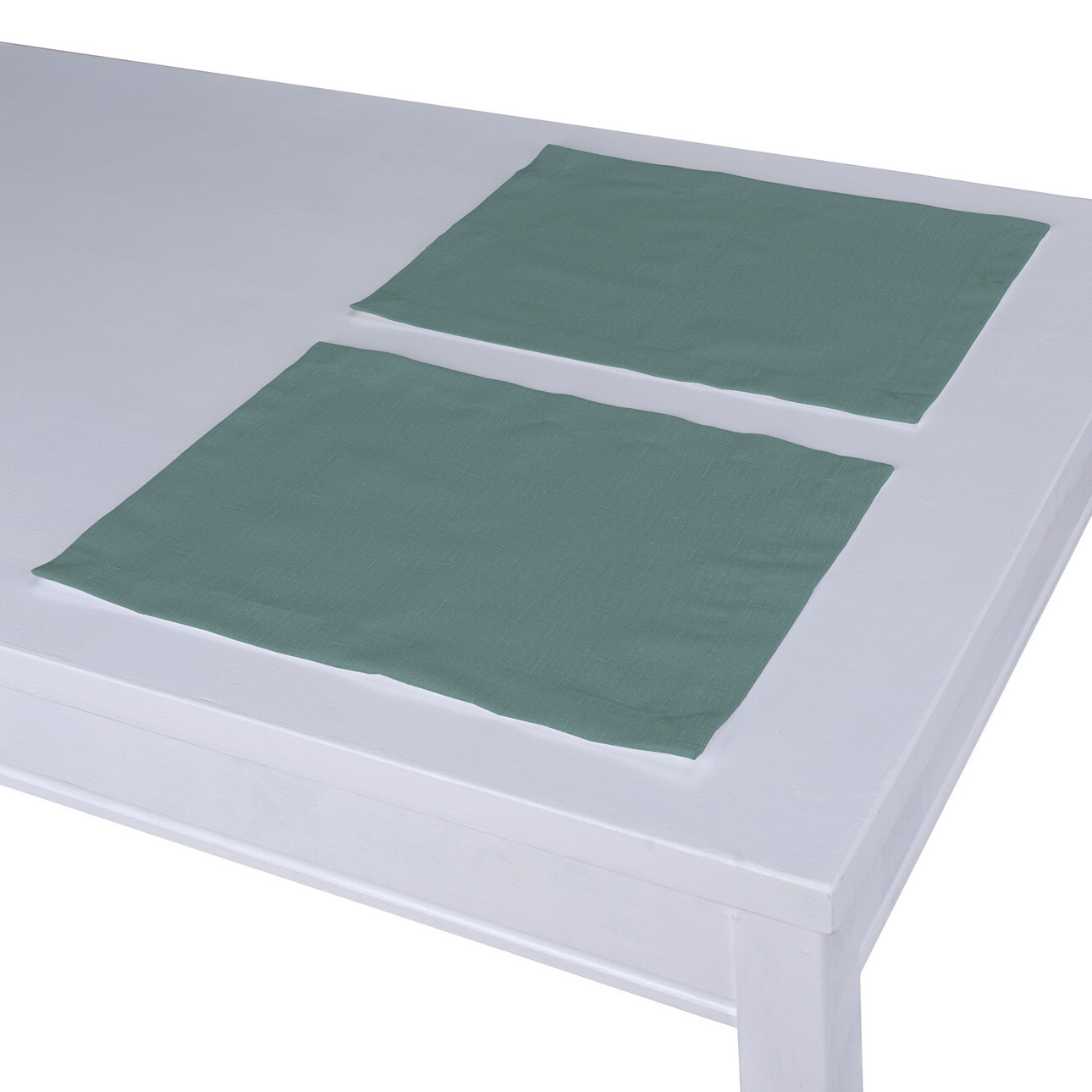 Tischset 2 Stck., grau-blau, 30 x 40 cm, Leinen (159-11) günstig online kaufen