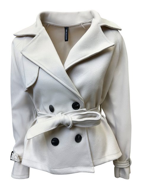 Worldclassca Trenchcoat Worldclassca Kurzer Doppelreihiger TRENCHCOAT Jacke günstig online kaufen