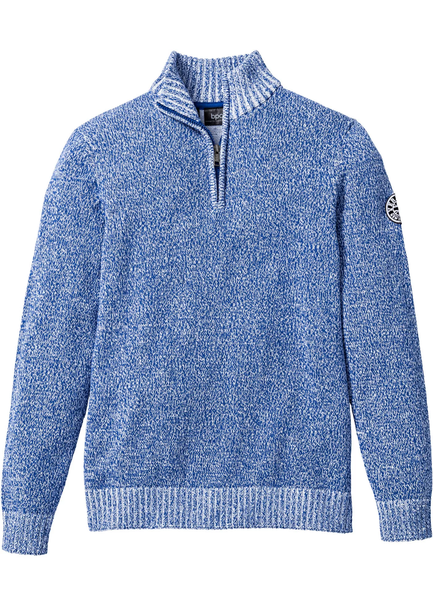 Natürlicher Troyer Pullover aus Baumwolle günstig online kaufen