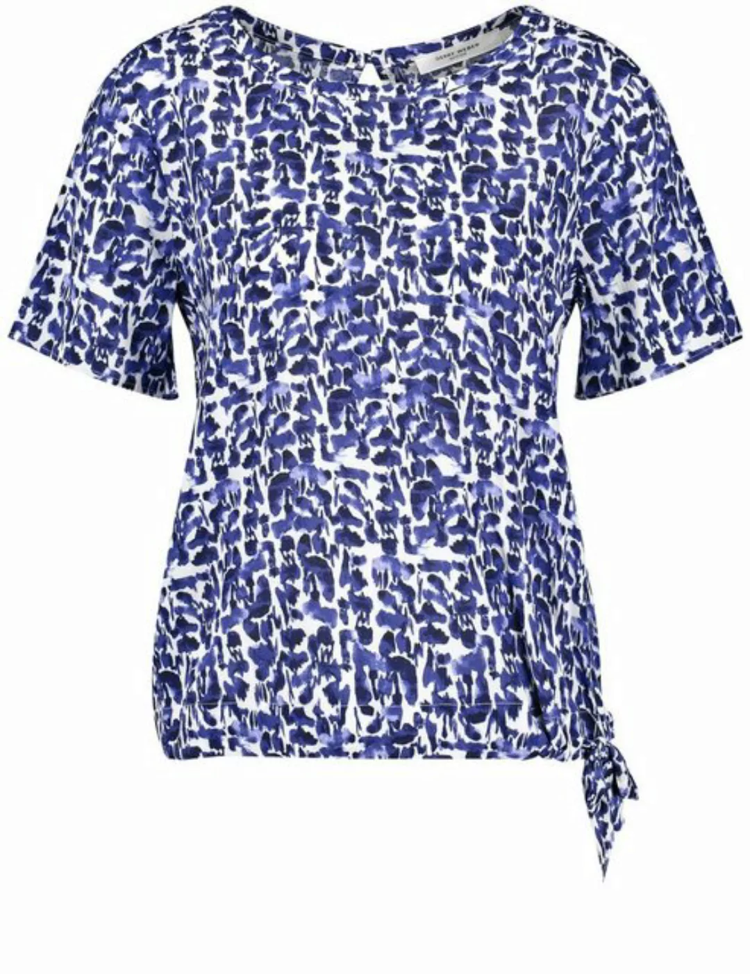 GERRY WEBER Klassische Bluse Blusenshirt mit Bindedetail günstig online kaufen