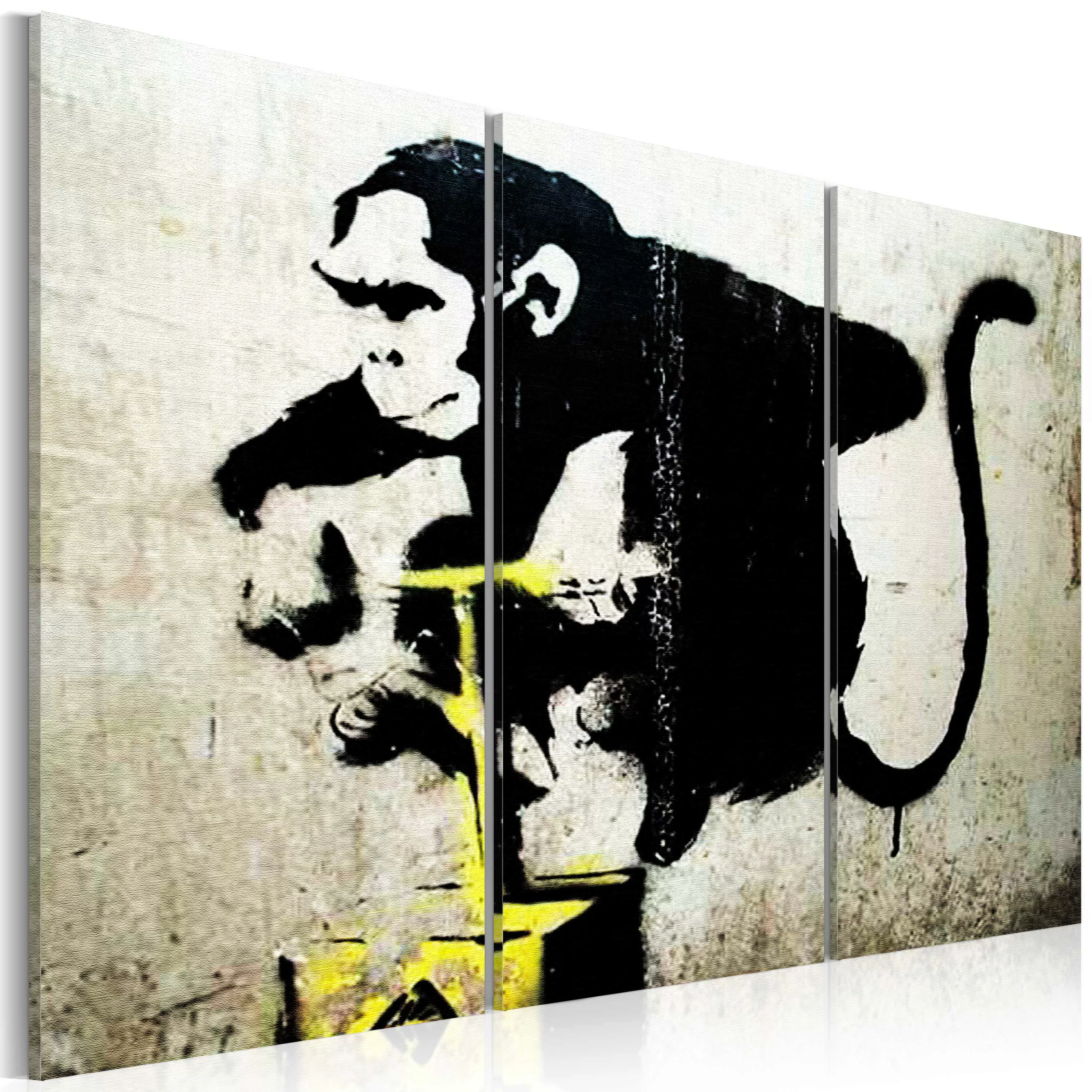 Wandbild - Monkey TNT Detonator by Banksy günstig online kaufen