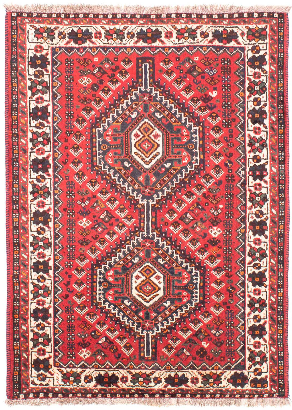 morgenland Orientteppich »Perser - Nomadic - 155 x 110 cm - rot«, rechtecki günstig online kaufen
