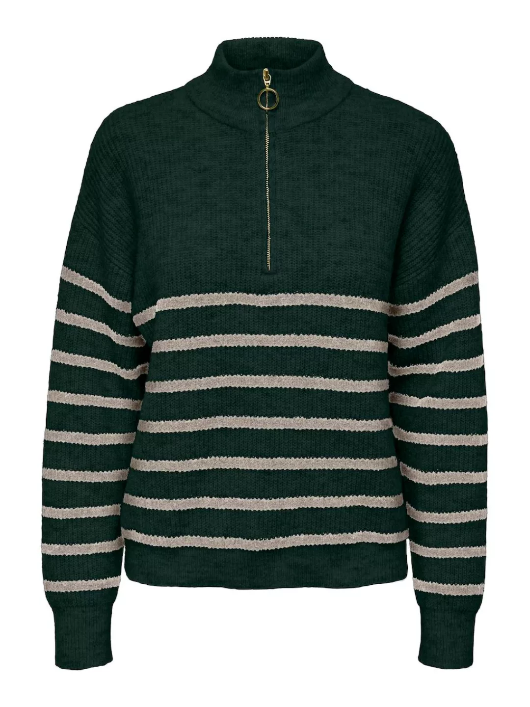 ONLY Strickpullover "ONLTOKYO L/S ZIP PULLOVER KNT NOOS" günstig online kaufen