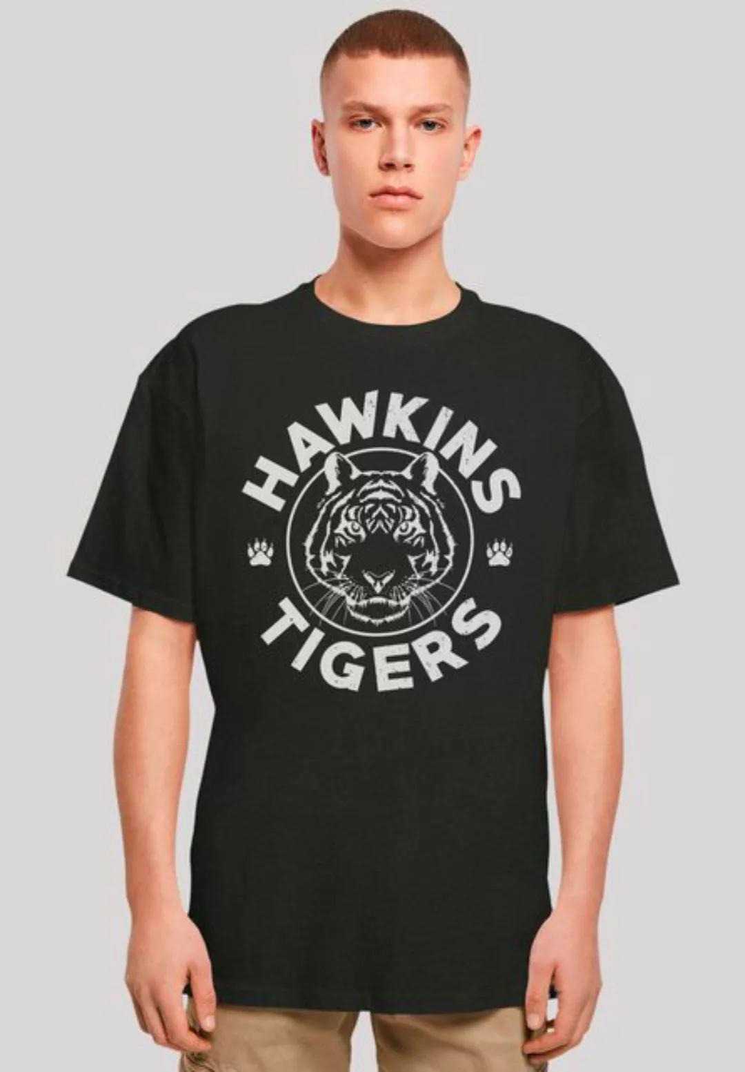 F4NT4STIC T-Shirt "Stranger Things Hawkins Grey Tiger", Premium Qualität günstig online kaufen