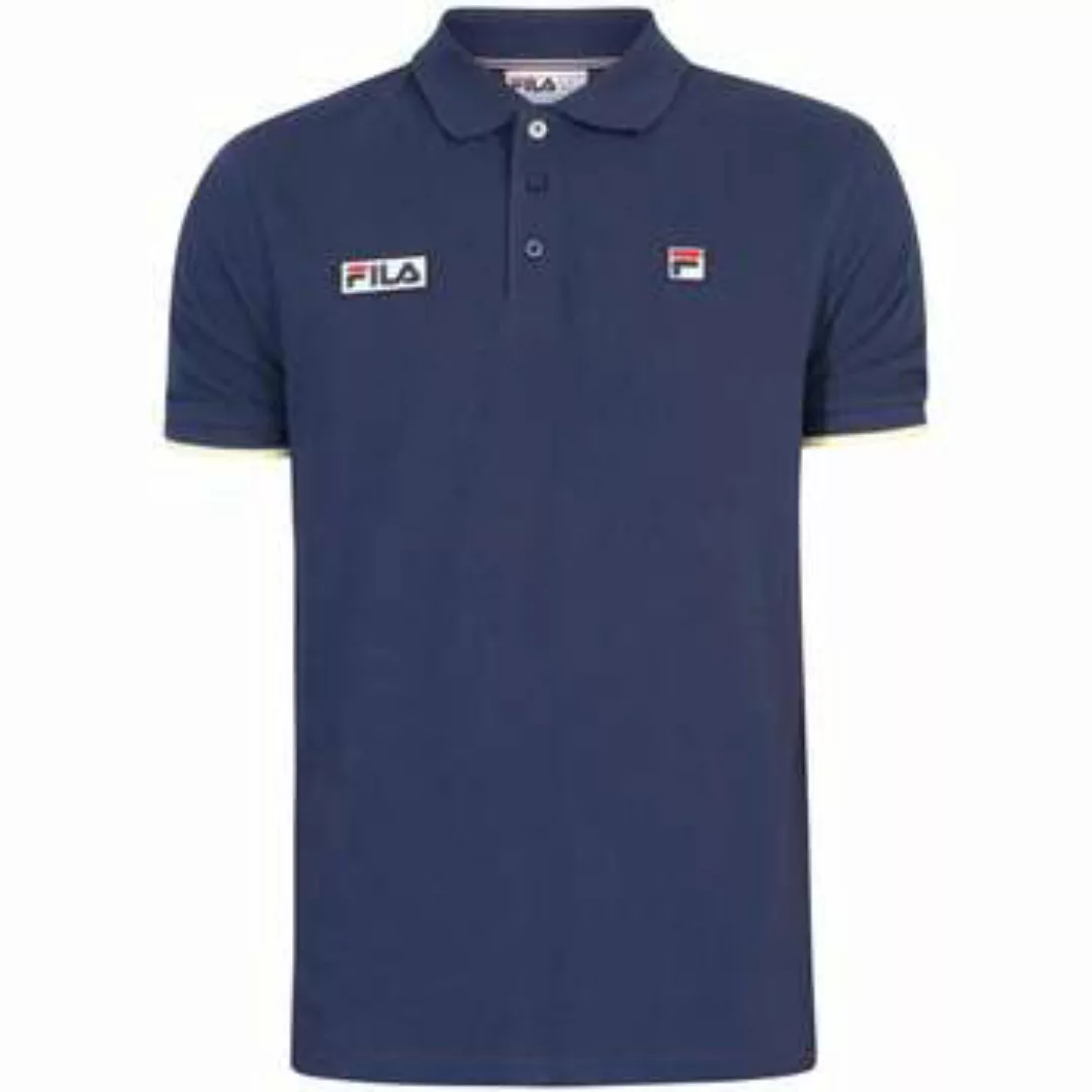 Fila  Poloshirt Pablo Basic-Poloshirt Mit Rippenmuster günstig online kaufen