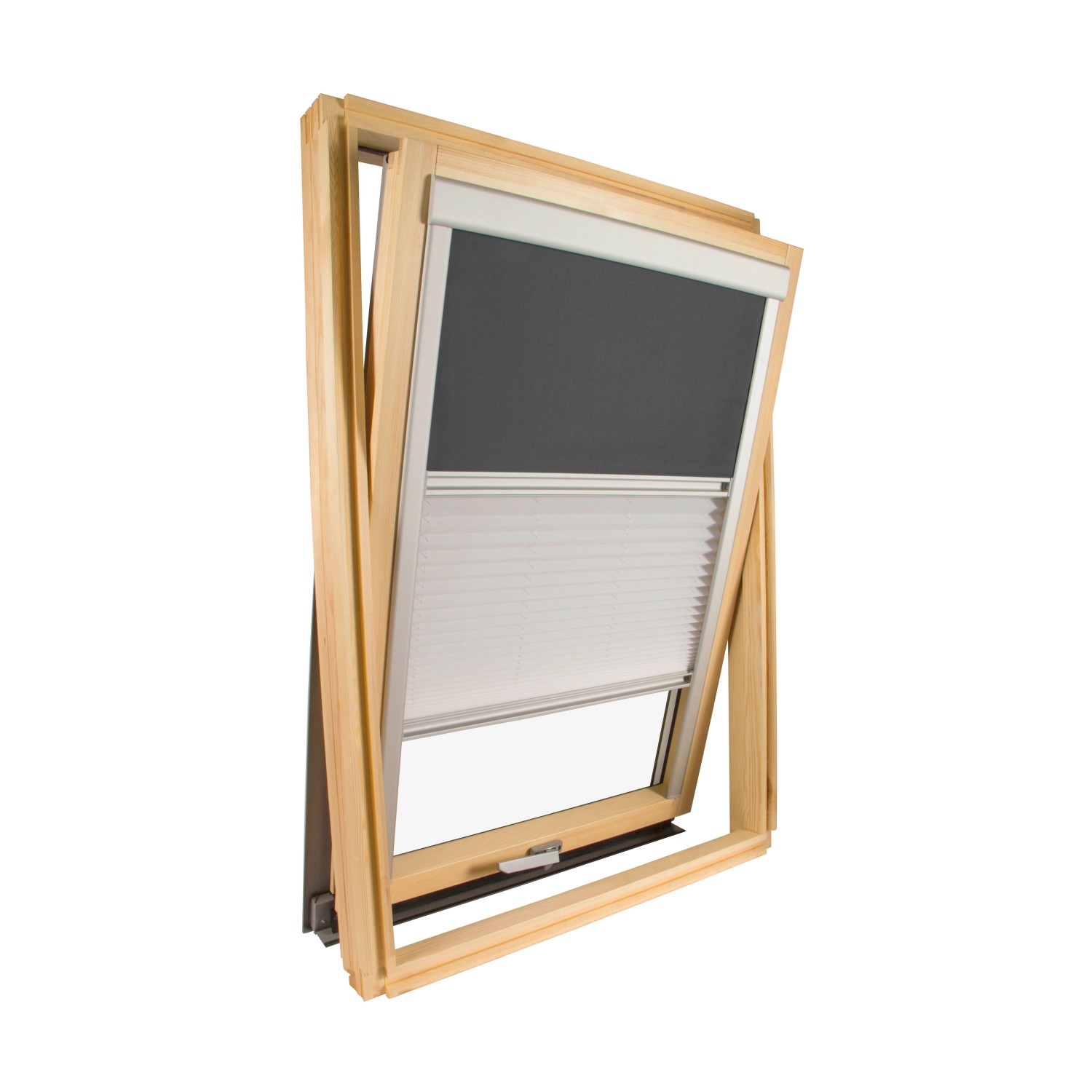 Avosdim Kombirollo Für Velux Dachfenster SK06 Anthrazitgraue günstig online kaufen