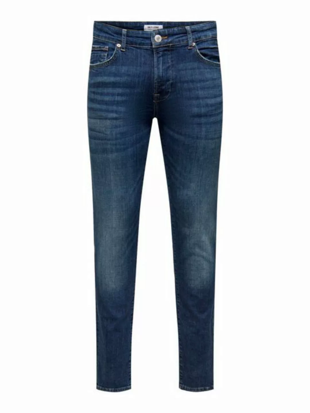 ONLY & SONS Slim-fit-Jeans Only & Sons Herren Stoff-Hose OnsMark Stretch Re günstig online kaufen