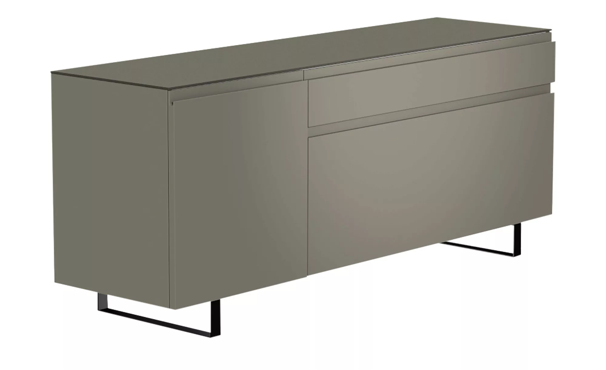 TV Board  Nicolo Phono ¦ grau ¦ Maße (cm): B: 160 H: 66 T: 45.0 TV- & Media günstig online kaufen