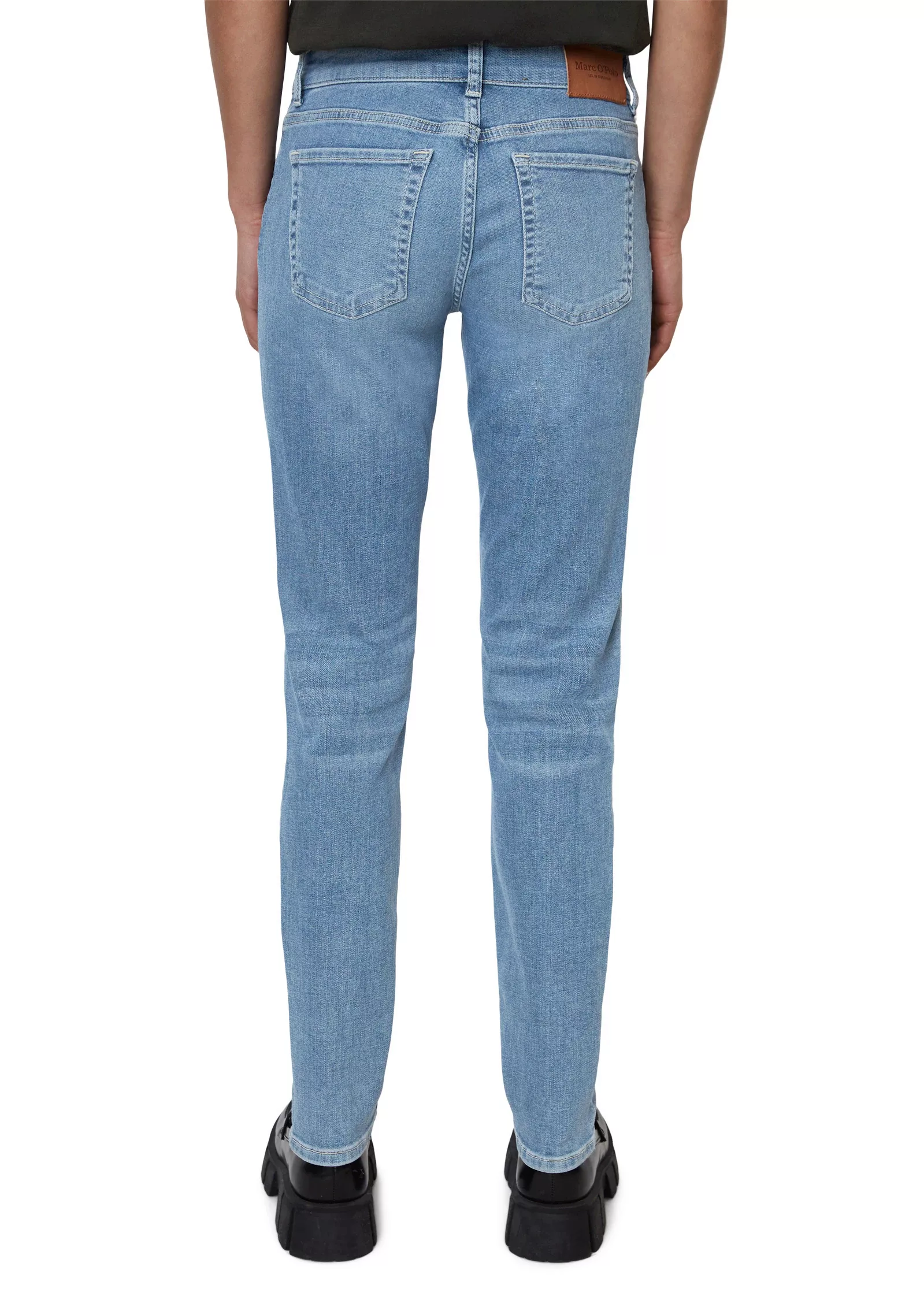 Marc O'Polo Regular-fit-Jeans Denim Trouser, mid waist, slim fit günstig online kaufen