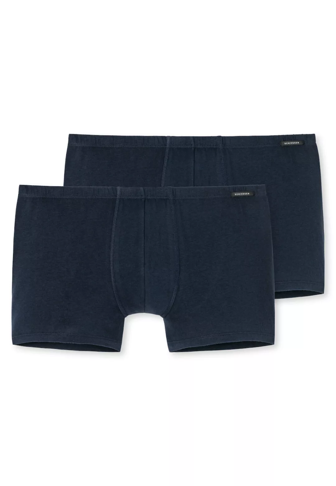 Schiesser Boxershorts ""Essentials"", (2er-Pack), mit Logobund günstig online kaufen