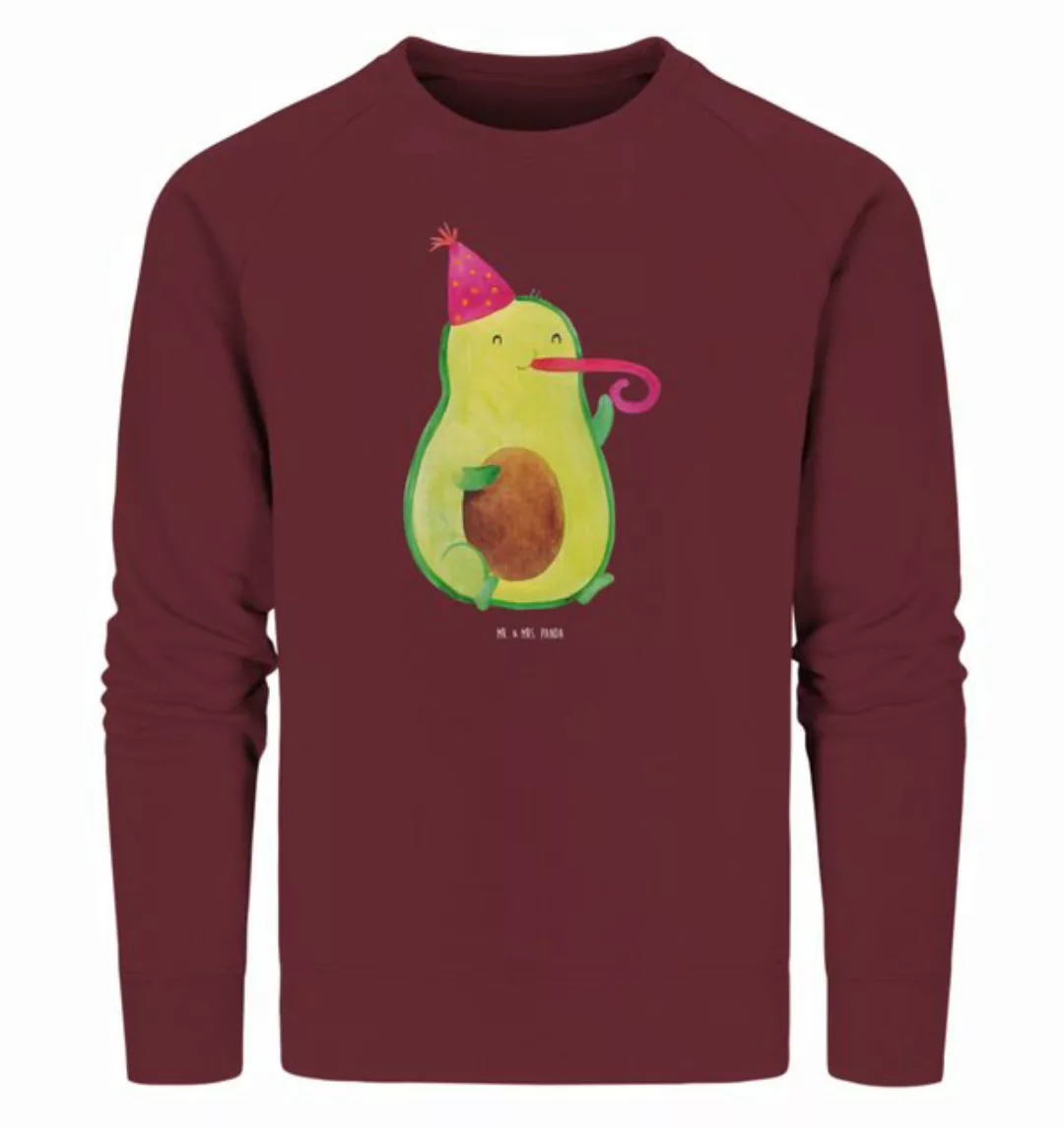 Mr. & Mrs. Panda Longpullover Größe XXL Avocado Feier - Burgundy - Geschenk günstig online kaufen