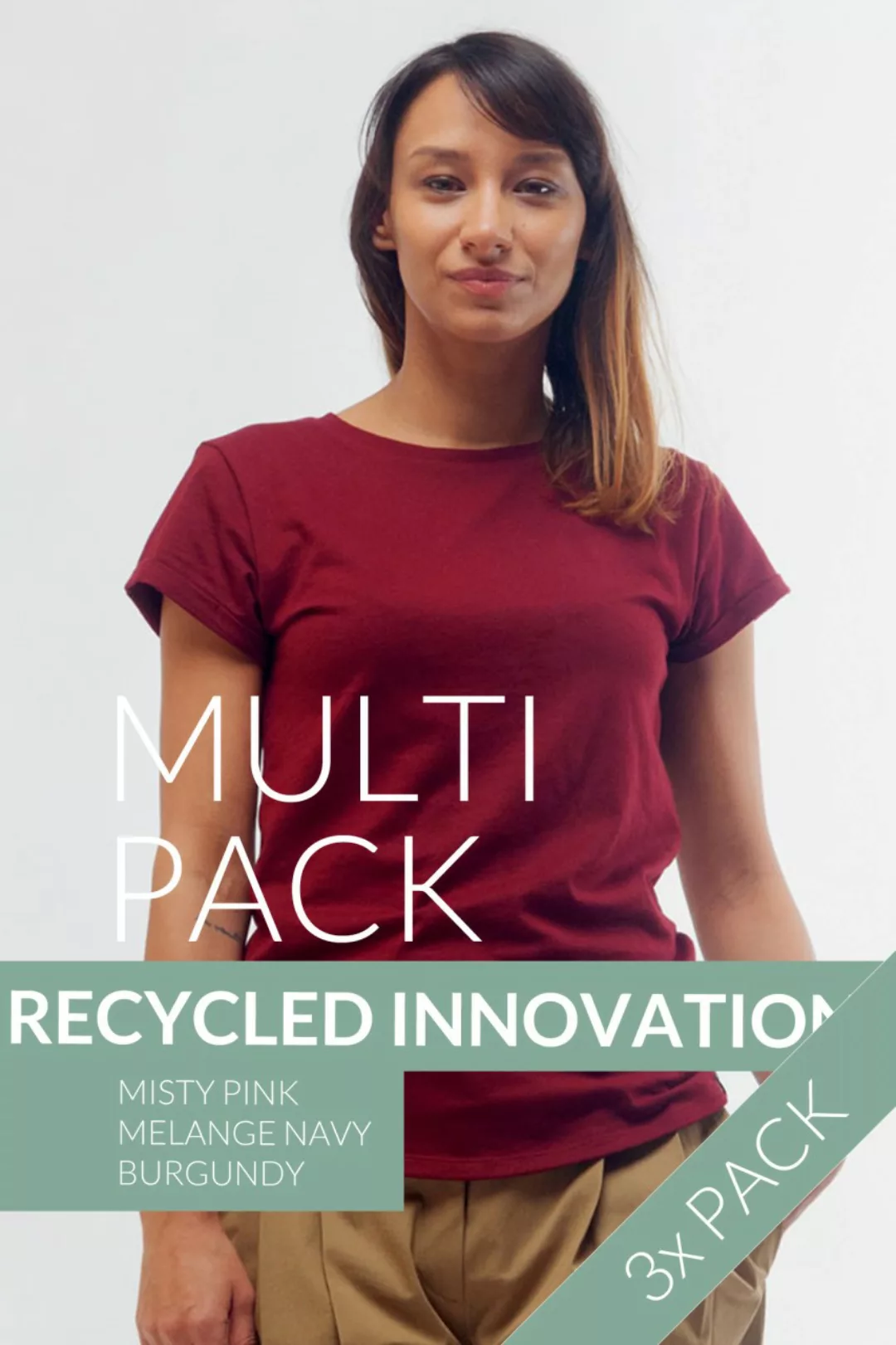 3er Pack „Recycled Colour Mix” für Frauen günstig online kaufen