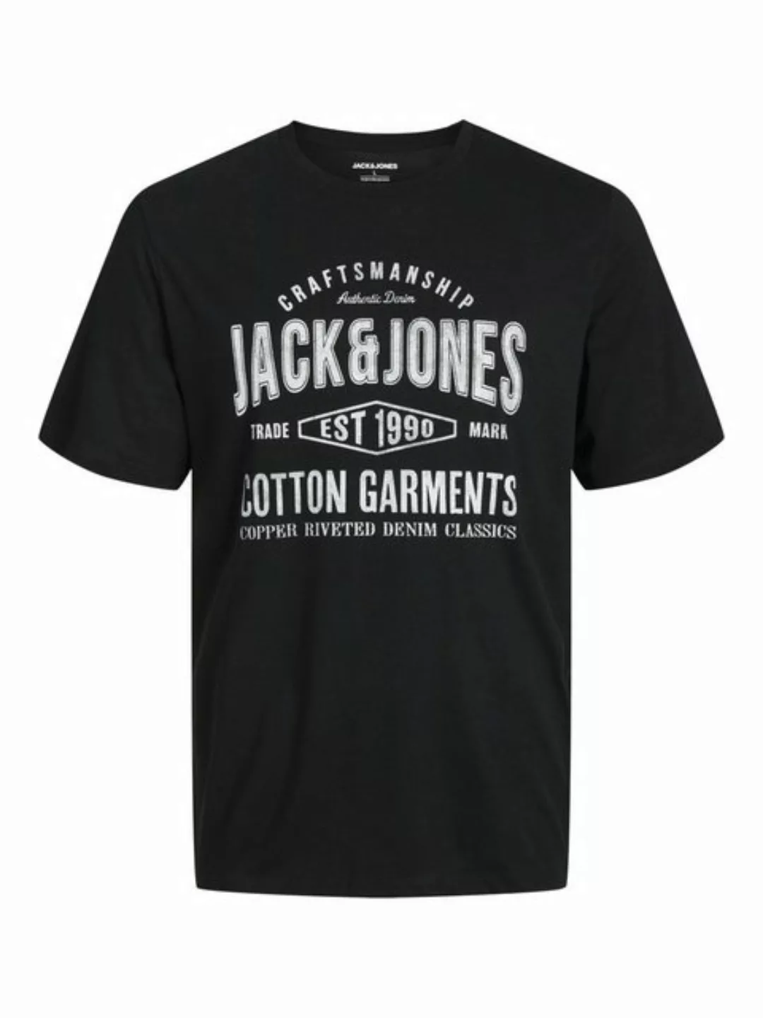 Jack & Jones Kurzarmshirt JJJEANS TEE SS O-NECK LN günstig online kaufen